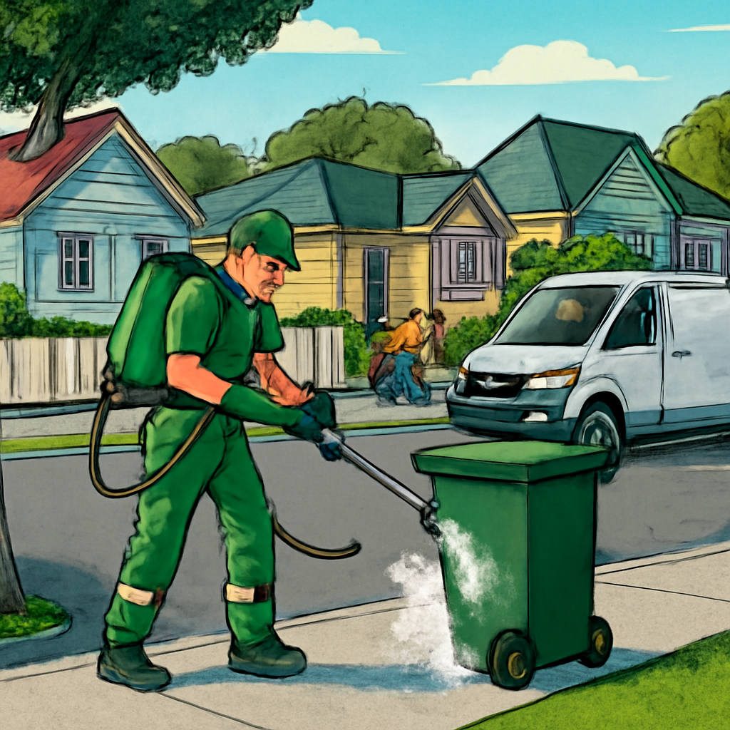 BinsMan Cleaning Bins